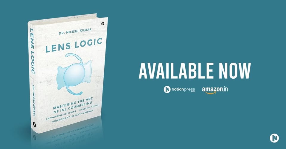Lens Logic — IOL Counseling book by Dr Nilesh Kumar